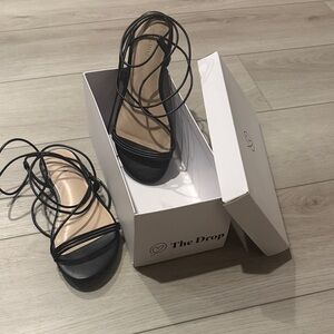 Women's Black Strappy Sandals